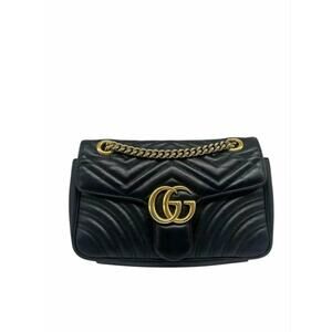 GUCCI Marmont Crossbody Bag in Black